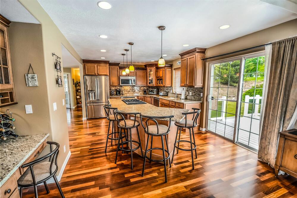 granite kitchen countertop